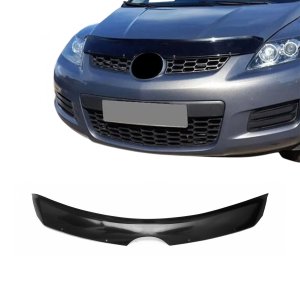 Mazda CX-7 Hood Deflector - Omac - Black - '07-'12
